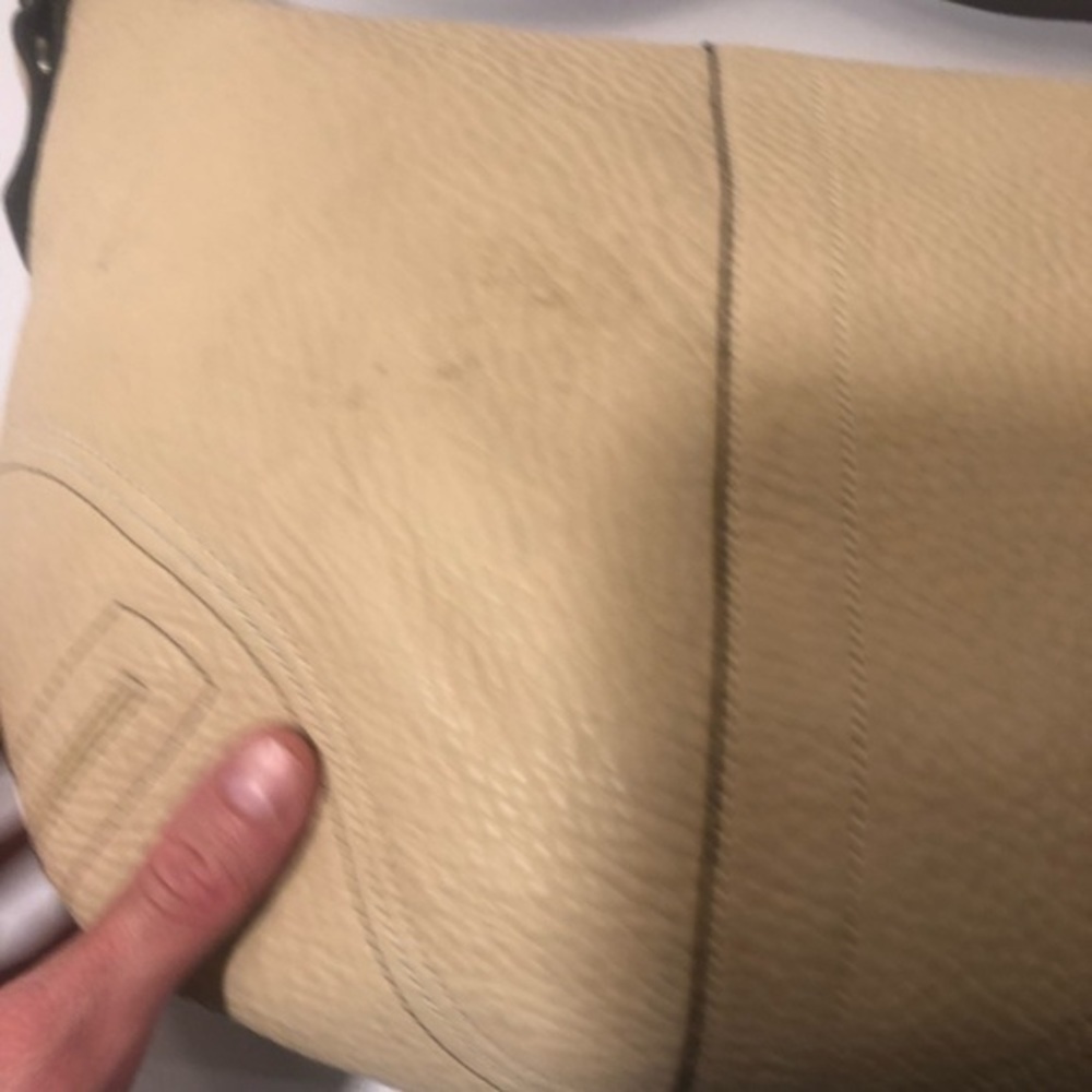 Coach vintage y2k 3227 cream penned leather soho hobo bag - Picture 6 of 16